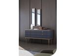 Cassettiera Di Design Noce Naturale - Antracite Opaco
