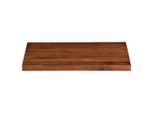 Vidaxl Piano Da Tavolo 90X70X2,5 Cm Rettangolare In Legno Massiccio Antico