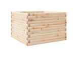 Vidaxl Fioriera 70X70X45,5 Cm In Legno Di Pino Massiccio