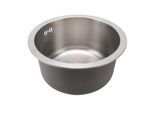Lavello Da Cucina, Lavello Rotondo Da Cucina, Lavello Rotondo In Acciaio Inox, Lavello Rotondo A Una Vasca, Lavello Rotondo Spazzolato, Lavello Rotondo A Prova Di Ruggine