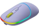 Canyon MW-22, Mouse Ottico Senza Fili 2In1 Bluetooth / Wireless Usb, 800/1200/1600 Dpi, 4 Stampe, Viola