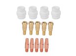 Parte Della Torcia Di Saldatura Mig 24KD, Punta Di Contatto 24KD, Punta 24KD, Diffusore Di Gas 24KD, Supporto Della Punta 24KD