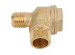 Valvola Di Ritegno A 2 Vie, Valvola Di Ritegno Del Compressore D'aria, Valvola Di Ritegno D'ottone, Valvola Di Ritegno Della Filettatura, Valvola Di Ritegno Della Macchina Senza Olio, Accessori Della Pompa D'aria