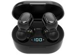 Cuffie Wireless E6S Con Bluetooth 5.0 E Custodia Ricaricabile - Nero