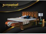 Letto Di Design Set Camera Da Letto 4 Pezzi Comodino 2X Panca Letti Mobili Moderni