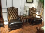 Lounge In Pelle Nuova Poltrona Chesterfield Sedia Di Design Rivestimenti In Tessuto Relex Tessile