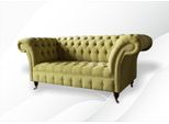 Divano 2 Posti Divano Imbottito Divani Chesterfield Soggiorno Design Tessuto Nuovo
