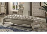 Sgabello Laterale Chaise Lounge Poggiapiedi Chesterfield In Pelle Pouf Barocco Rococò