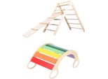 Set Montessori - Triangolo Pickler E Altalena 5In1