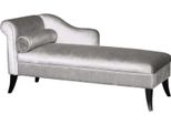 Chaise Longue Mobili Creativi Nuovo Soggiorno Design Moderno Divano Tessuto Argento