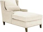 Chaise Longue Reclinabile Mobili Pouf Soggiorno Design Divano Beige Tessuto Reclinabile Nuovo
