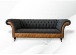 Divano In Tessuto Zona Giorno 3 Posti Design Divani Divani Grigio Chesterfield