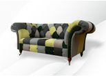 Divano Chesterfield Divano Tappezzeria Divani Classico 2 Posti Similcuoio Colorato