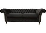 Divano Chesterfield Divano 3 Posti Tappezzeria Lusso Tessile Divani Divani Nuovo