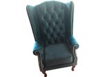 Poltrona Ad Ala Chesterfield In Velluto Monoposto Poltrona Divano Nuovo
