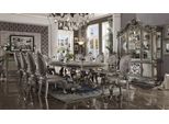 Set Sala Da Pranzo Barocco Rococò Tavolo 10X Sedie Credenza Cassettiera 13 Pezzi Gruppo Nuovo
