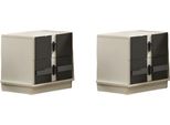 Design 2X Comodini Legno Mobili Camera Da Letto Arredamento Moderno