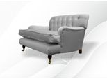 Poltrona Chesterfield Televisione Design Tappezzeria Divano Divano Chesterfield Tessuto Nuovo