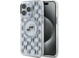 Karl Lagerfeld Klhmp15Xhmckmht Iphone 15Pro Max 6.7 Przezroczysty/Trasparente Iml Monogram Karl&Choupette Testa Magsafe