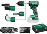 Hikoki 18V Ds18Ddqwrz 55Nm 2X2.0Ah Bl Cacciavite A Testa Intercambiabile Hitsystem