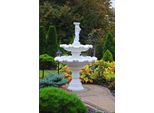 Fontana Rotonda 197 Cm Giardino Pietra Scultura Decor Paesaggio Nuovo Selene Shella 1