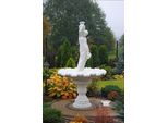 Fontana Rotonda 239 Cm Giardino Scultura In Pietra Decorazione Paesaggio Selene Allena