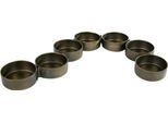 Portacandele No Brand 7X Metallo Oro Antico 33 Cm | 12 Pezzi