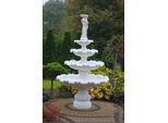 Fontana Rotonda 210 Cm Sculture In Pietra Da Giardino Decorazione Paesaggio Stagno Greco Shella