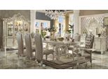 Set Sala Da Pranzo Barocco Rococò Tavolo 8X Sedie Buffet Specchio Cassettiera 11 Pz. Gruppo