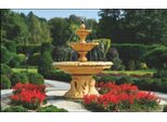Fontana Rotonda 180 Cm Sculture In Pietra Da Giardino Decorazione Paesaggio Stagno Italia