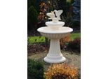 Fontana Rotonda 136 Cm Sculture In Pietra Da Giardino Decorazione Paesaggio Noemi Con Tortine