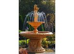 Fontana Rotonda 215 Cm Sculture In Pietra Da Giardino Decorazione Paesaggio Stagno Italia Noemi
