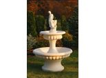Fontana Rotonda 163 Cm Giardino Sculture In Pietra Design Paesaggio Petra Con Amanda