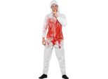 Smiffys - Costume - Uomo/Donna Unisex SM1815 (Xl) (Rosso/Bianco)
