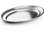 Vassoio Da Portata Ibili-Accesorios, Acciaio Inossidabile 18/10, 40X28X3 Cm, Argento
