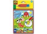 Libro Da Colorare Ses Water Con Pennello 00132 01322