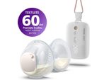 Philips Avent Hands-Free SCF532/11 Tiralatte Elettrico Doppio, Elettronico, Bianco