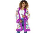 Smiffys - Mantello "60S Groovy"" - Donna SM928 (M) (Bunt)"