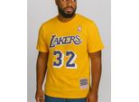 PáNské TričKo Mitchell & Ness Nba N&N Tee Los Angeles Lakers Magic Johnson #32 Giallo - M