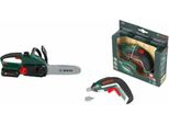 Theo Klein 8399 Bosch Motosega | Fedele, Replica Adatta Ai Bambini & 8300 Bosch Avvitatore A Batteria Ixolino