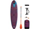 Jobe Aero Yarra Sup Board 10.6 Pacchetto Viola Stand Up Paddle Gonfiabile 320Cm