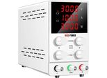 Alimentatore Dc, Tensione Regolabile Fino A 30V, Corrente Massima 10A, (30V10A)Nero-A