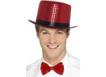 Smiffys - Cappello A Cilindro SM2738 (Taglia Unica) (Rosso)
