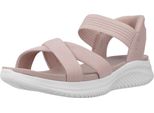 Sandali Del Marchio Skechers Del Modello Slip - Ins Ultra Flex 3.0 Rosa