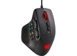 Mouse Da Gioco Redragon M811 Aatrox Mmo, Mouse Rgb Cablato A 15 Pulsanti Programmabili Con Impugnatura Ergonomica, 10 Pulsanti Macro Laterali, Software