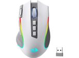 Redragon M612 Pro Rgb Gaming Mouse 8000 Dpi Mouse Cablato/Senza Fili Con 9 Pulsanti Programmabili E 6 Modalità Di Retroilluminazione Bt E 2.4G