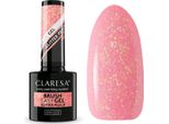Claresa Brush Easy Gel Glitter Peach 5Ml