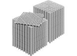 Piastrelle Ad Incastro 55 Pz. Piastrelle Per Pavimenti Piastrelle Per Pavimenti Drenanti, Piastrelle Per Pavimenti 30 X 30 Cm Piastrelle Per Pavimenti Quadrati Per Esterni Terrazza Piastrelle Per Pavimenti In Pvc Bagno, Piscina, Toilette, Grigio