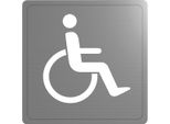 Delabie Wand Symbol Behinderten-Wc Edst. 1.4301 Sat (Ex-0011370000)