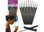 Maaleo 26118 Set Di Pennelli Di Precisione, 11 Pezzi